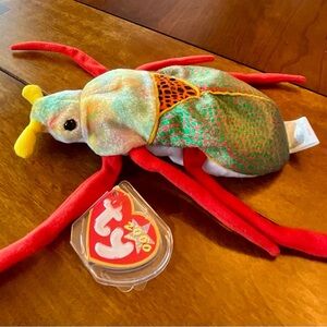 Ty Beanie Baby “Scurry” the Beetle | 2000 | Retired | Original Tags (MWMT)